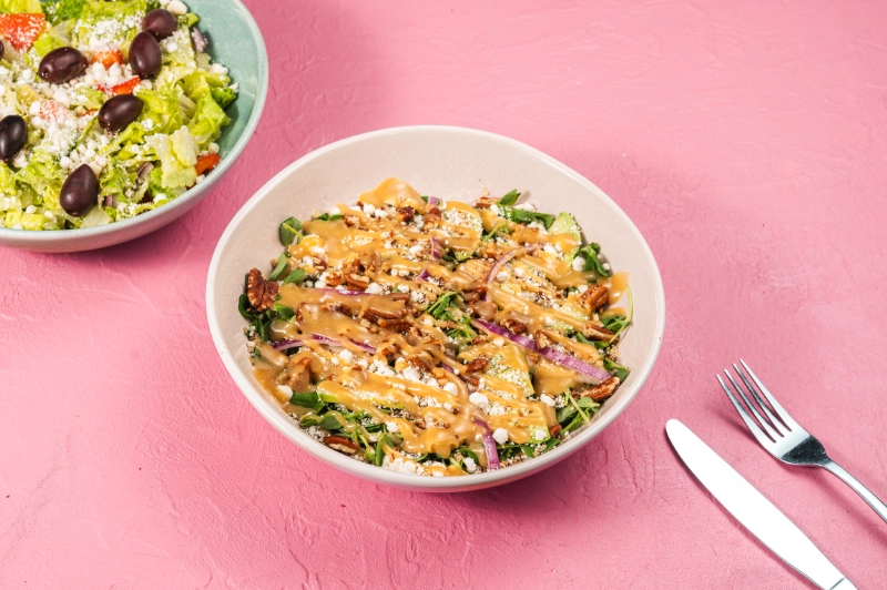 VEGAN GOLDEN GARDEN SALAD